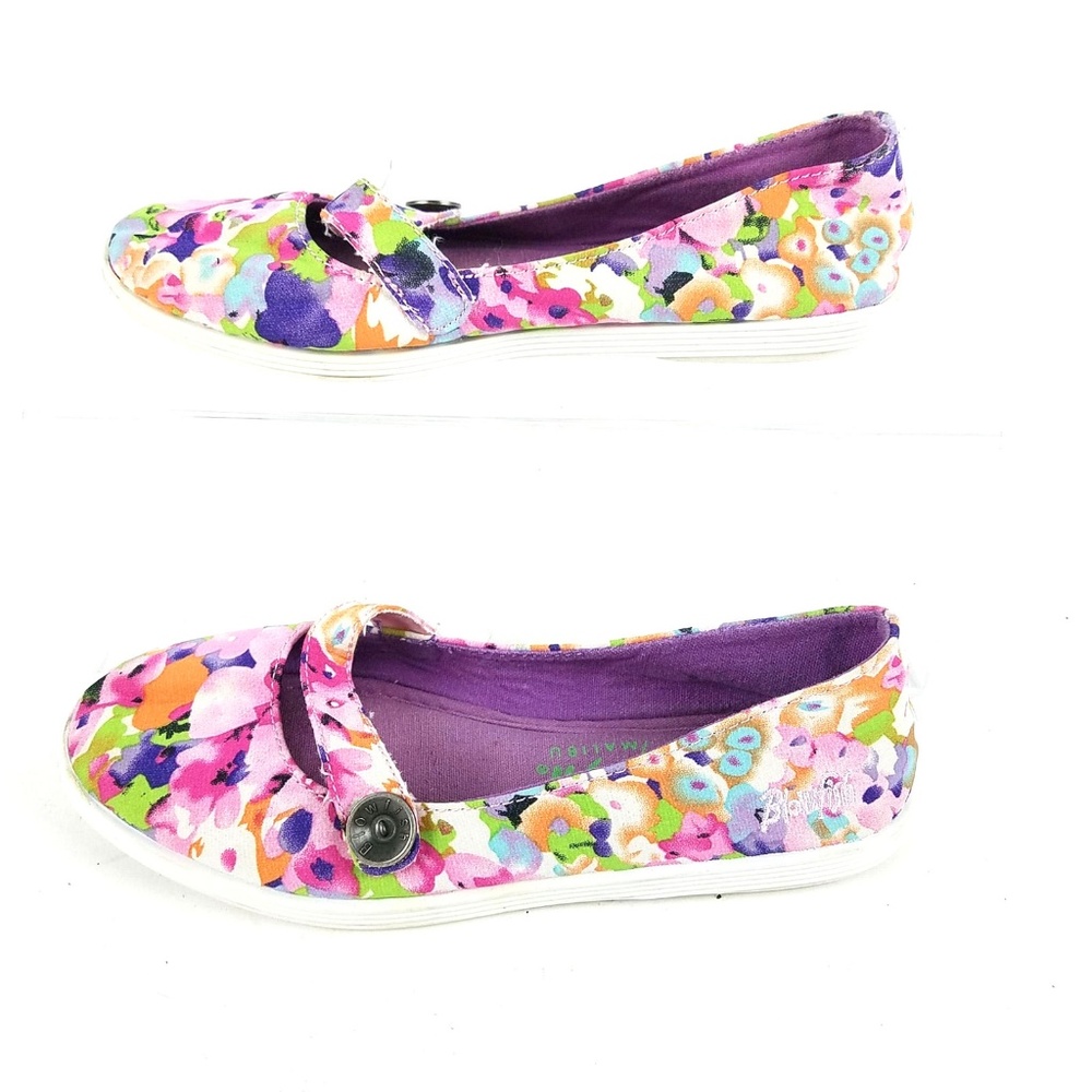 Blowfish Gino Mary Jane Floral Flat Malibu Ballet
